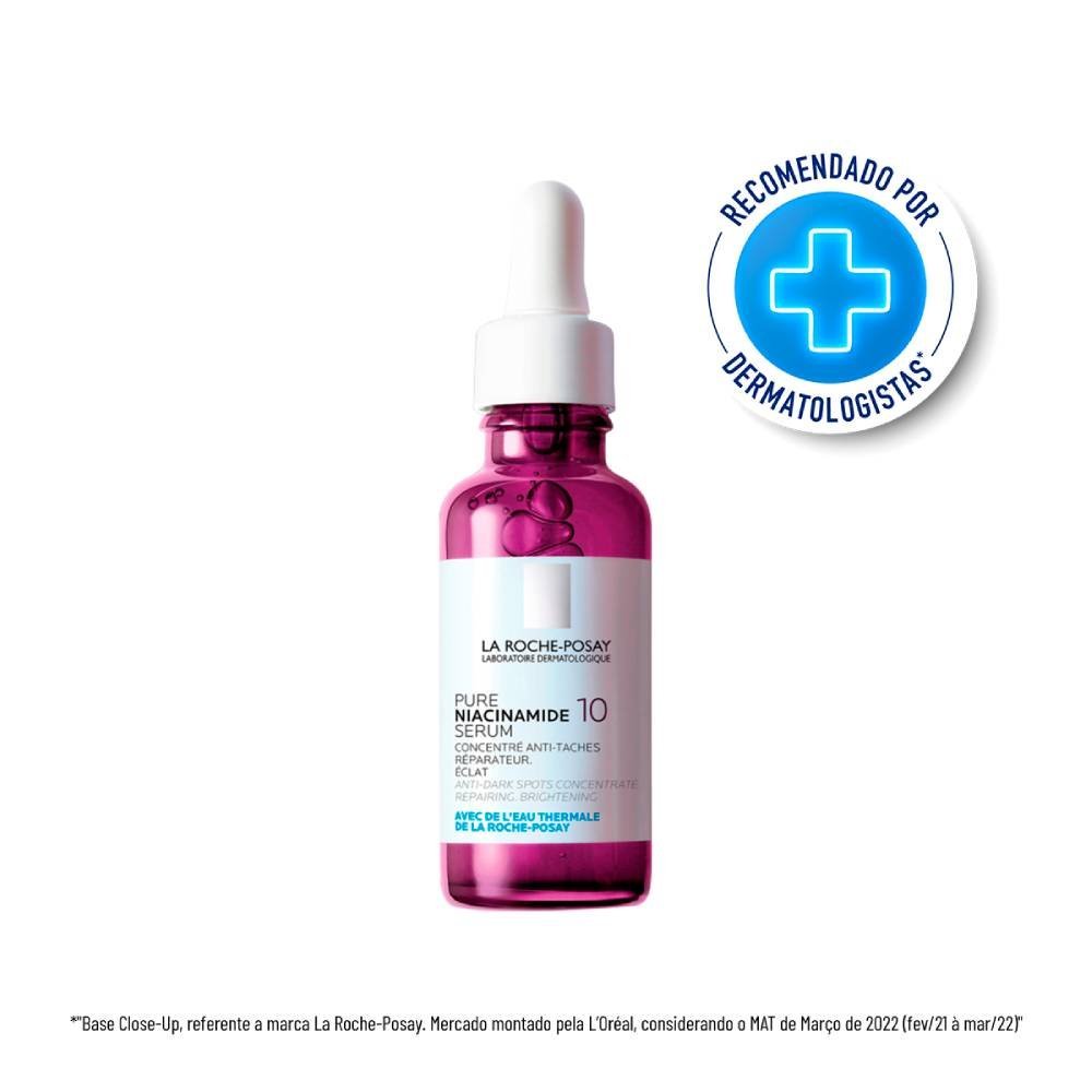 Sérum Concentrado Antimarcas Pure Niacinamide 10 La Roche Posay 30ml