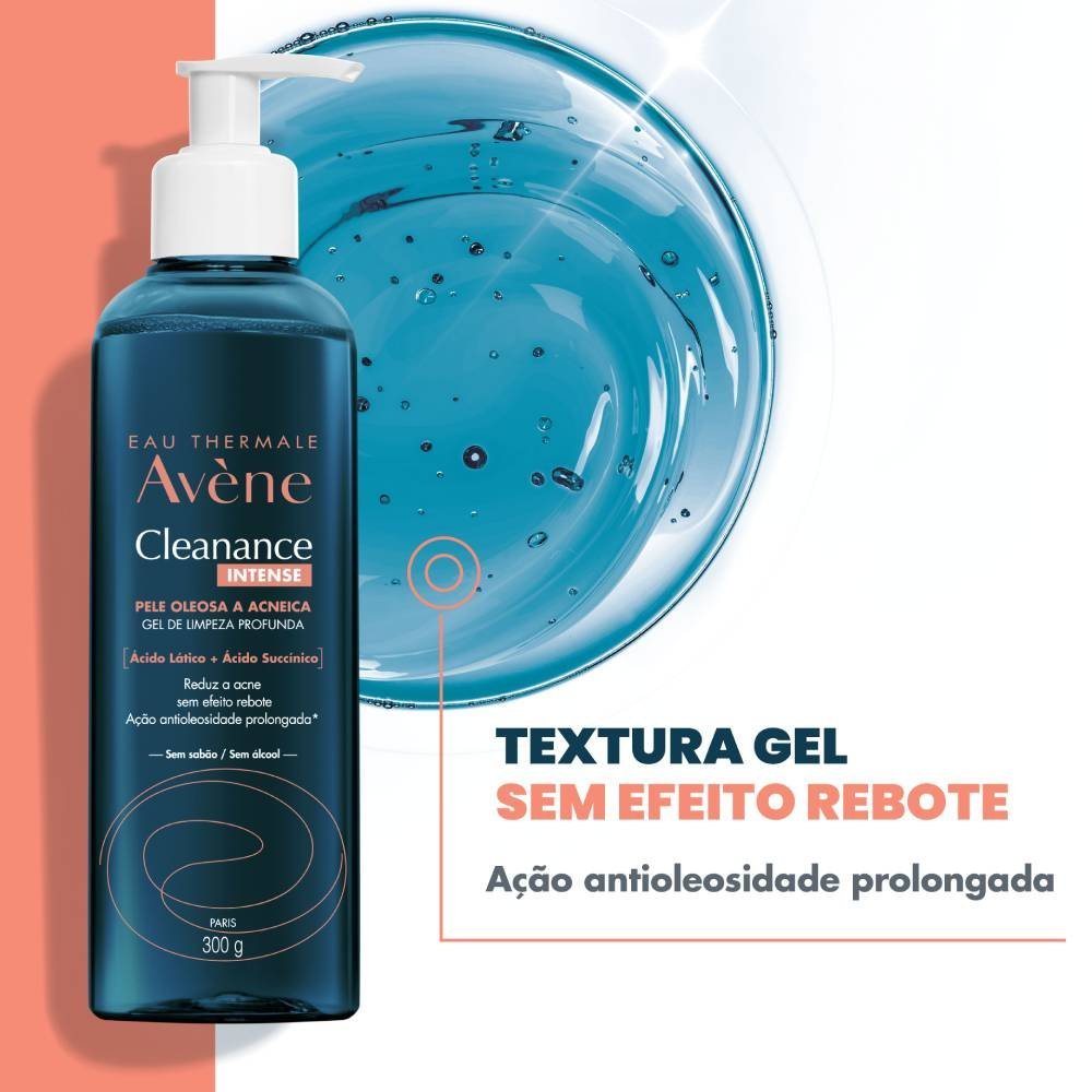 Gel De Limpeza Profunda Avene Cleanance Intense Gel 300g 300g 3