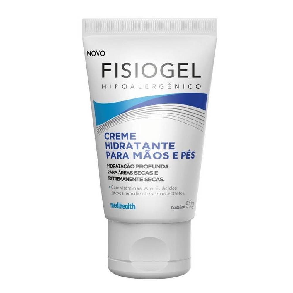Creme Hidratante Para Mãos E Pés Fisiogel Hipoalergênico A + E 50g 50g 1