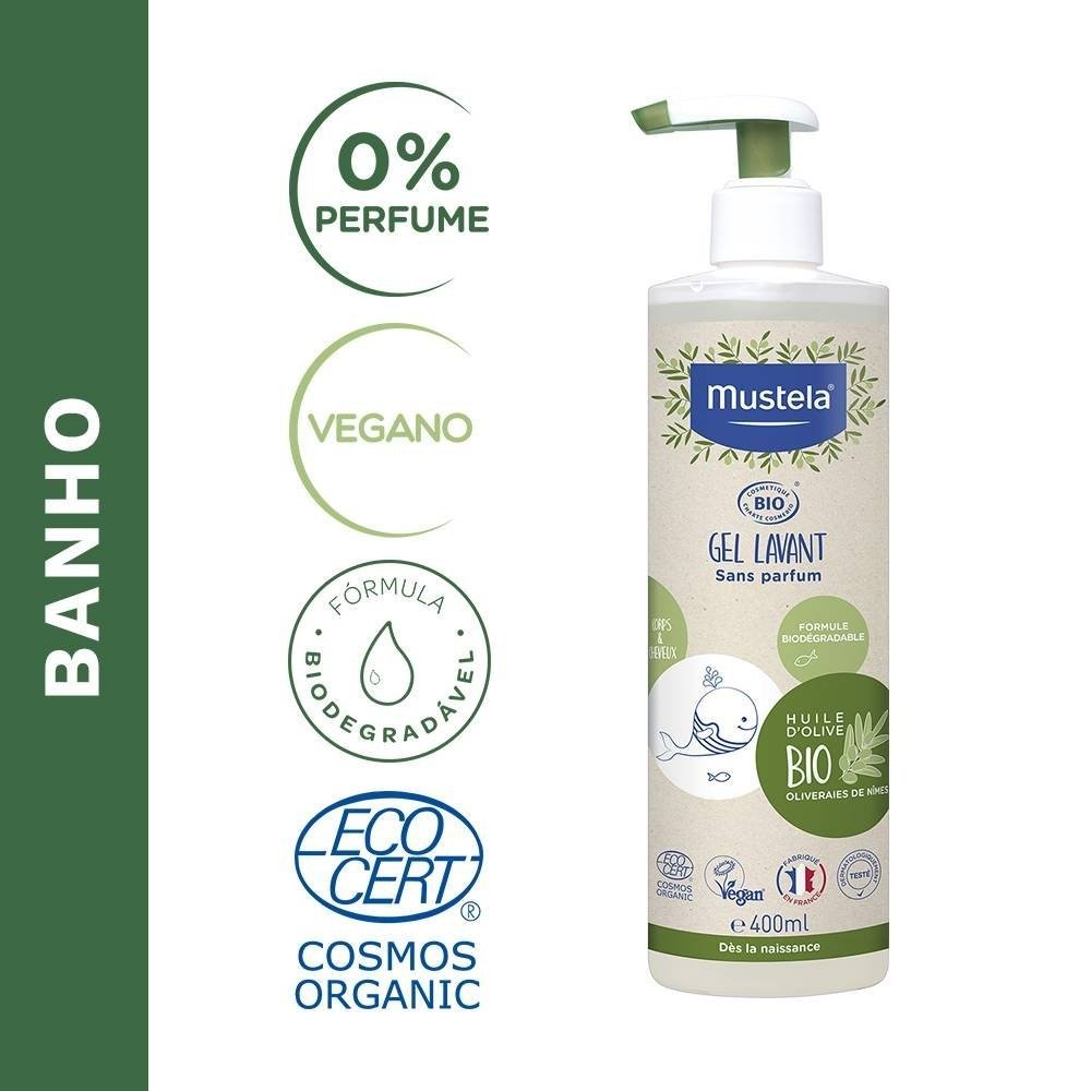 Gel Lavante Mustela Bio 400ml 400ml 2