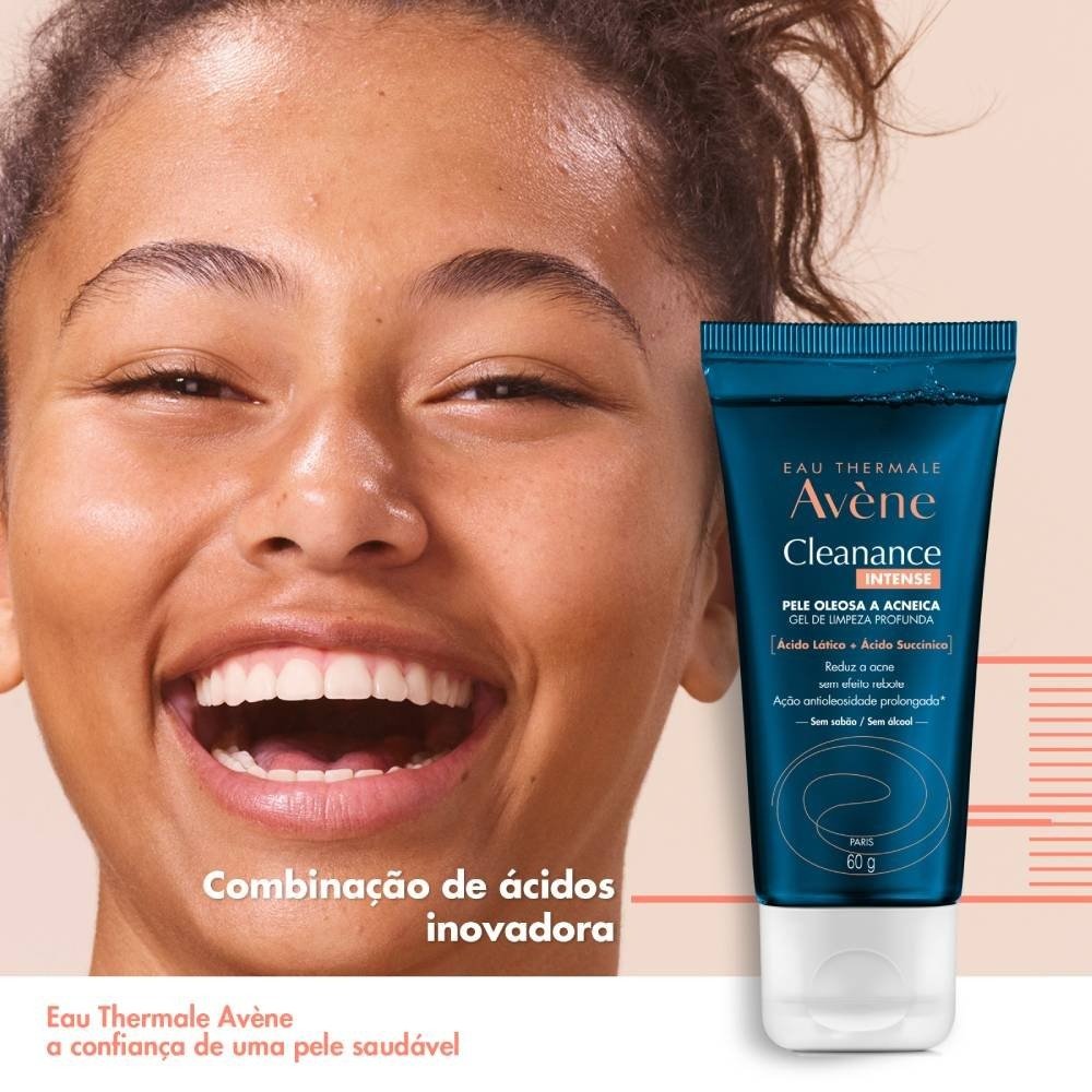 Gel De Limpeza Profunda Avene Cleanance Intense Gel 60g 60g 6