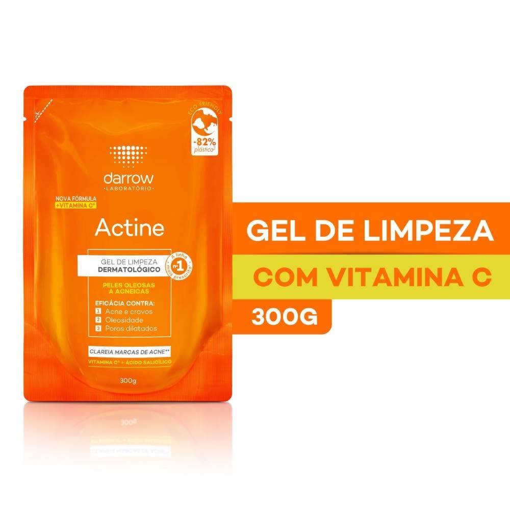 Sabonete Gel De Limpeza Actine Refil 300g 300g 3