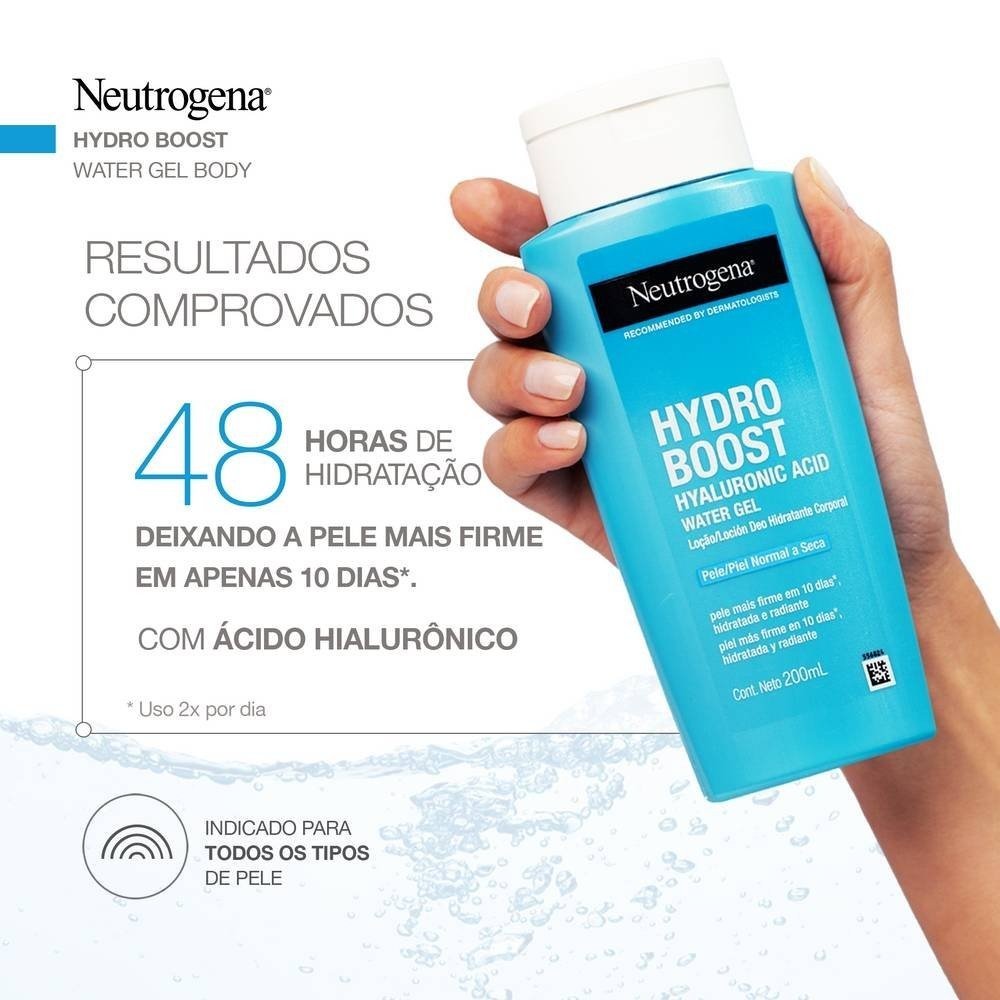 Hidratante Corporal Neutrogena Hydro Boost Water Gel 200ml 200ml 2