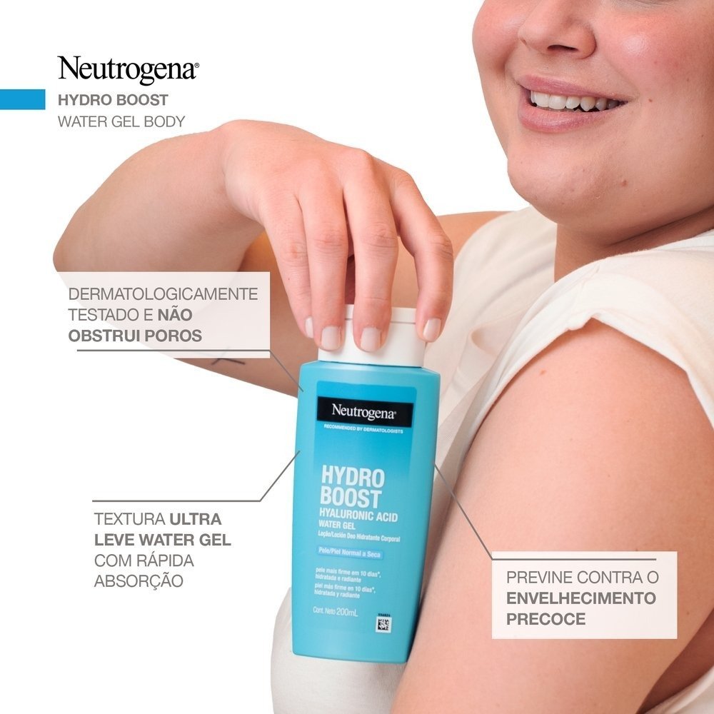 Hidratante Corporal Neutrogena Hydro Boost Water Gel 200ml 200ml 4