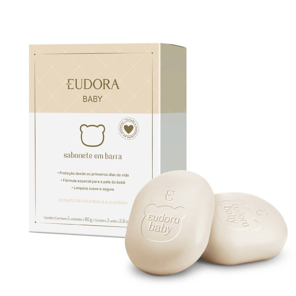 Sabonete Em Barra Eudora Baby 2x85g 85g 1