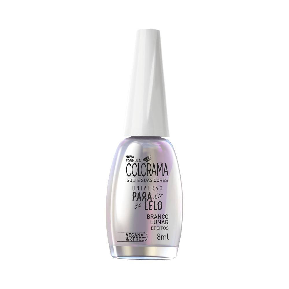 Esmalte Colorama Universo Paralelo Cor Branco Lunar 8ml Branco 2