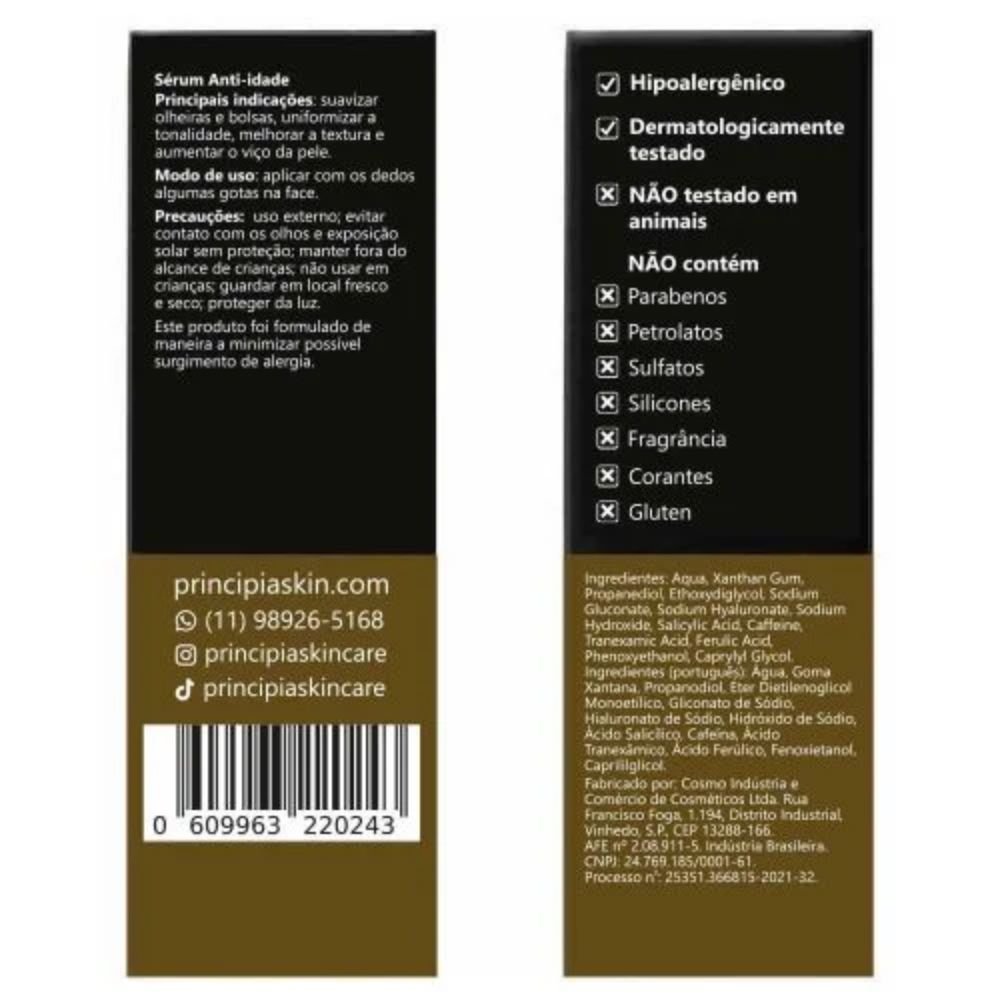 Sérum Facial Anti-idade Principia Mix-02 30ml 30ml 3