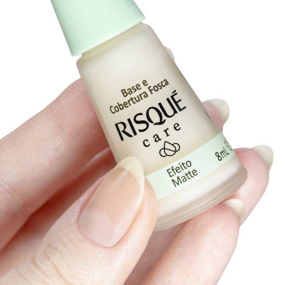 Base E Cobertura Fosca Risqué Care 8ml 8ml 3