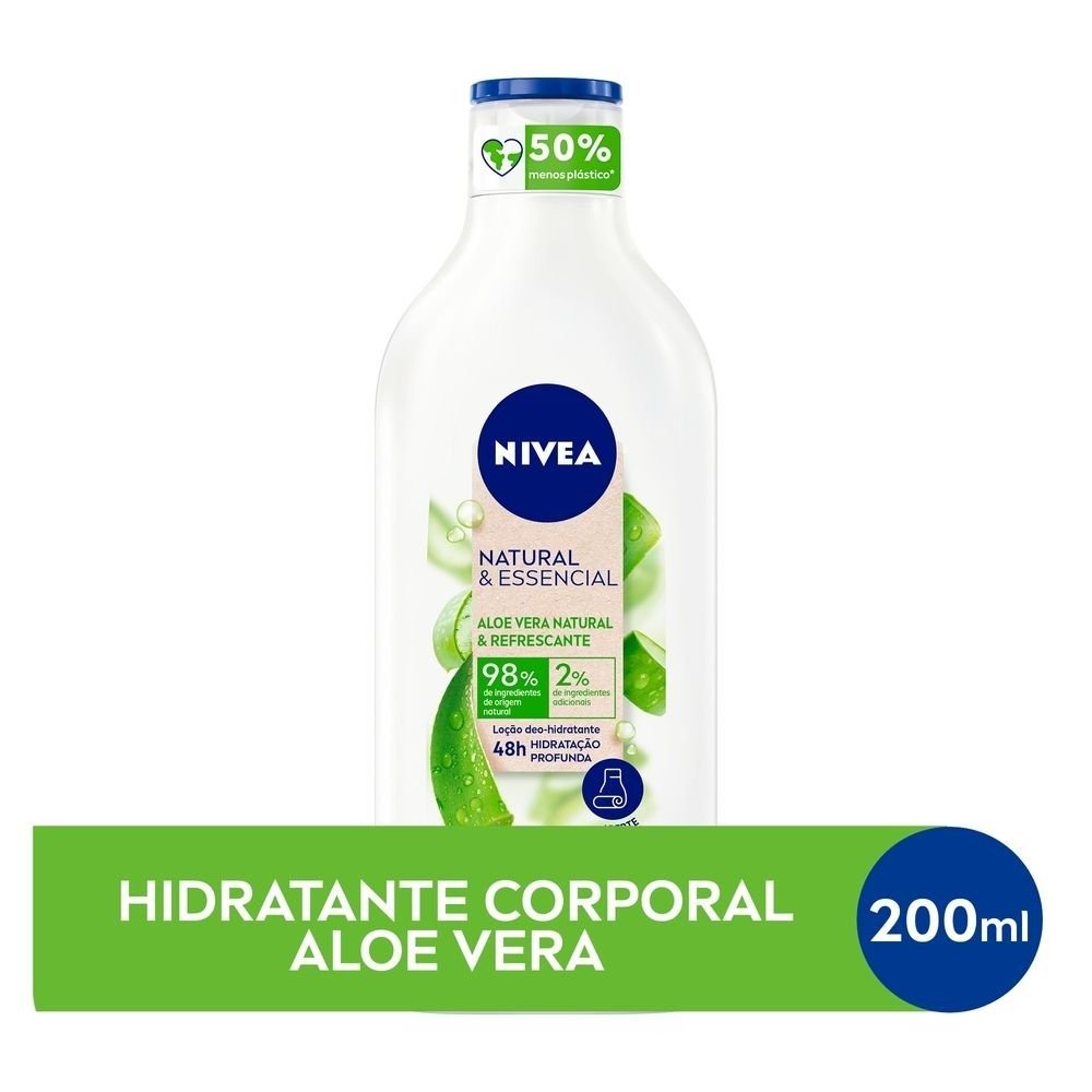 Hidratante Corporal Nivea Naturalessencial Aloe Vera Refrescante 200ml 200ml 1