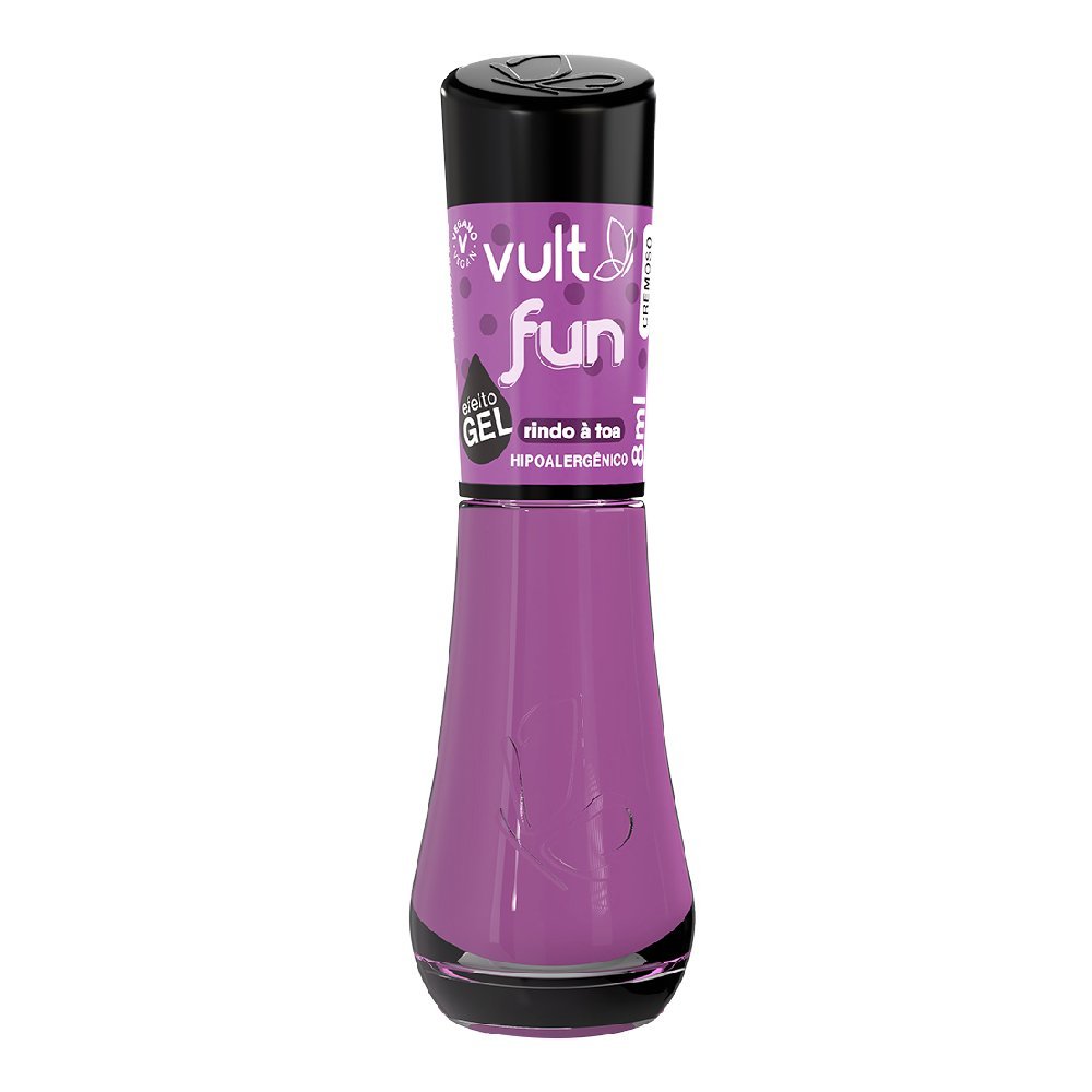 Esmalte Vult Efeito Gel 5 Free Fun Rindo A Toa 8ml Rindo A Toa 1