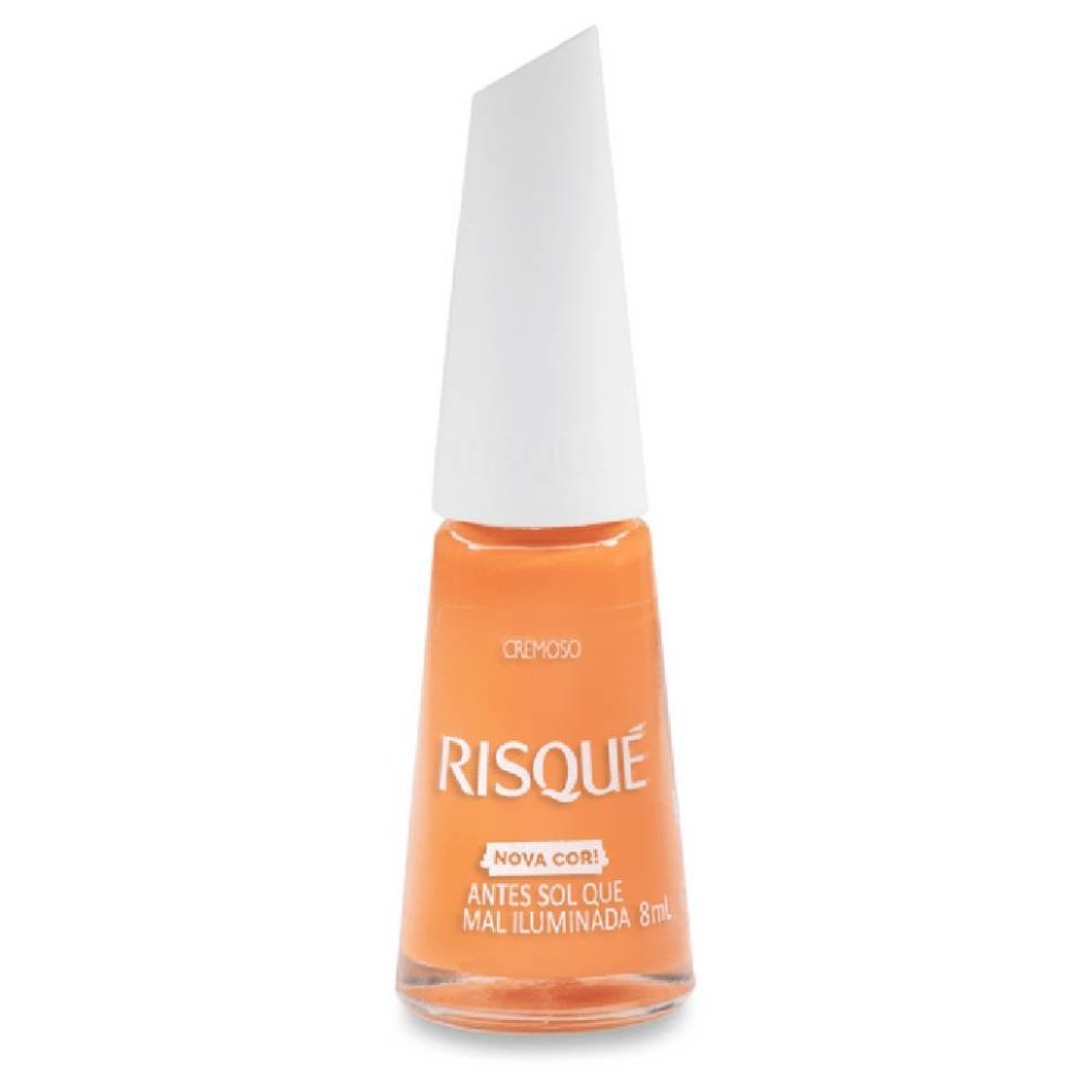 Esmalte Risqué Antes Sol Que Mal Iluminada Cremoso 8ml Antes Sol que Mal Iluminada 3
