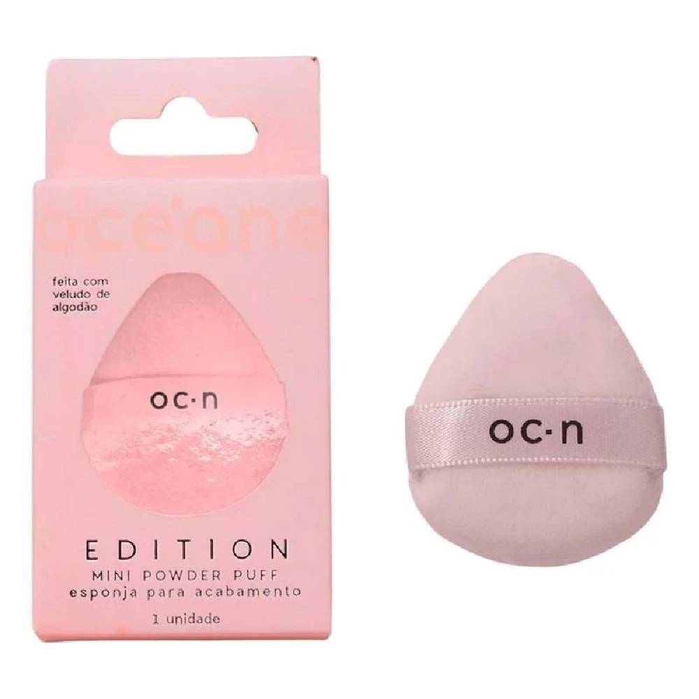Esponja Para Acabamento Oceane Mini Powder Puff Rosa ÚNICO 2