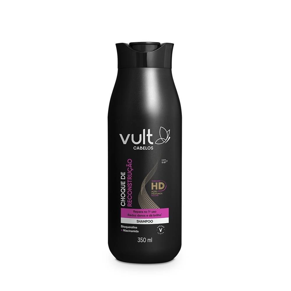 Shampoo Vult Hair Choque De Reconstrução 350ml 350ml 2