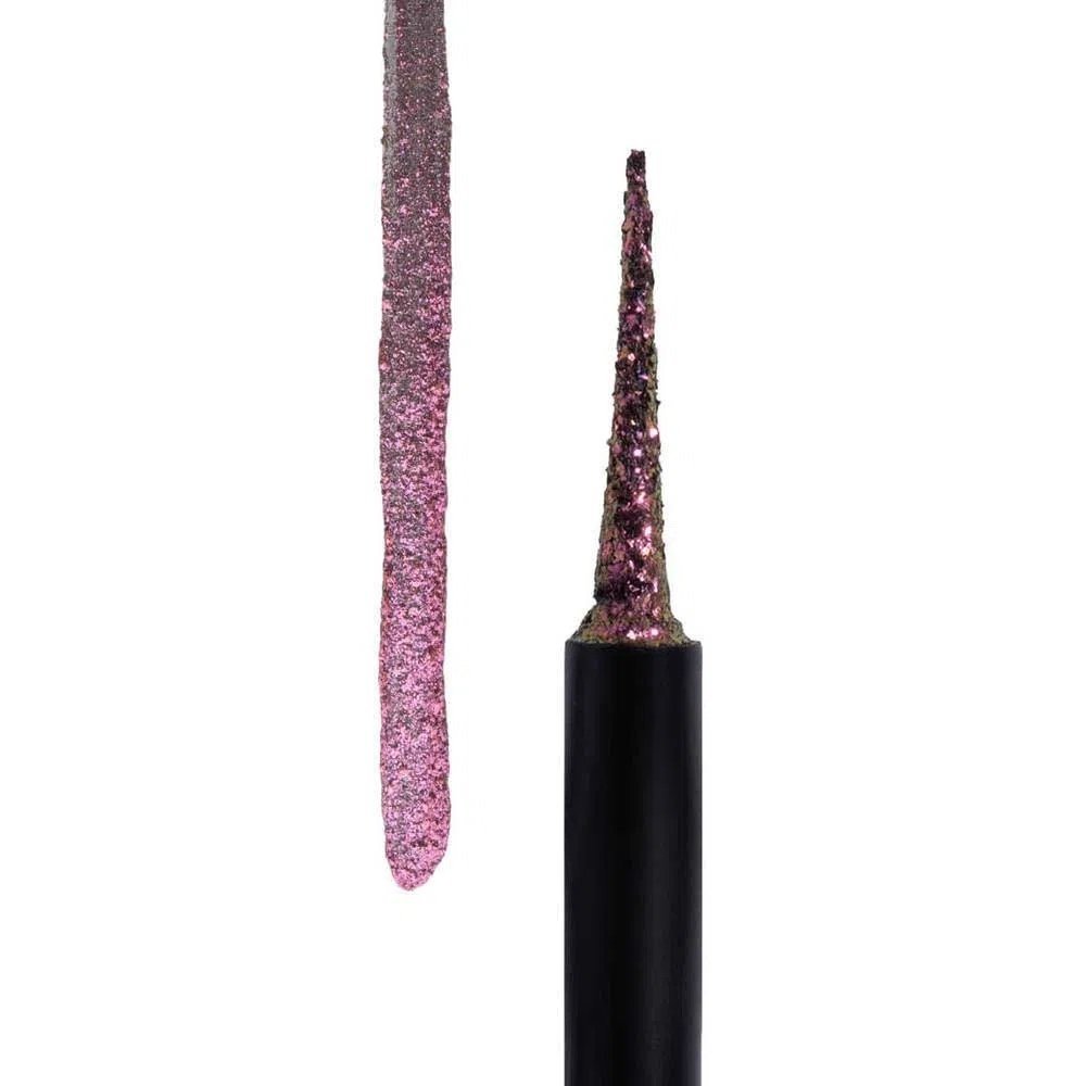 Delineador Liquido Para Olhos Contem 1g Glitter Nebula 3ml Rosa 4