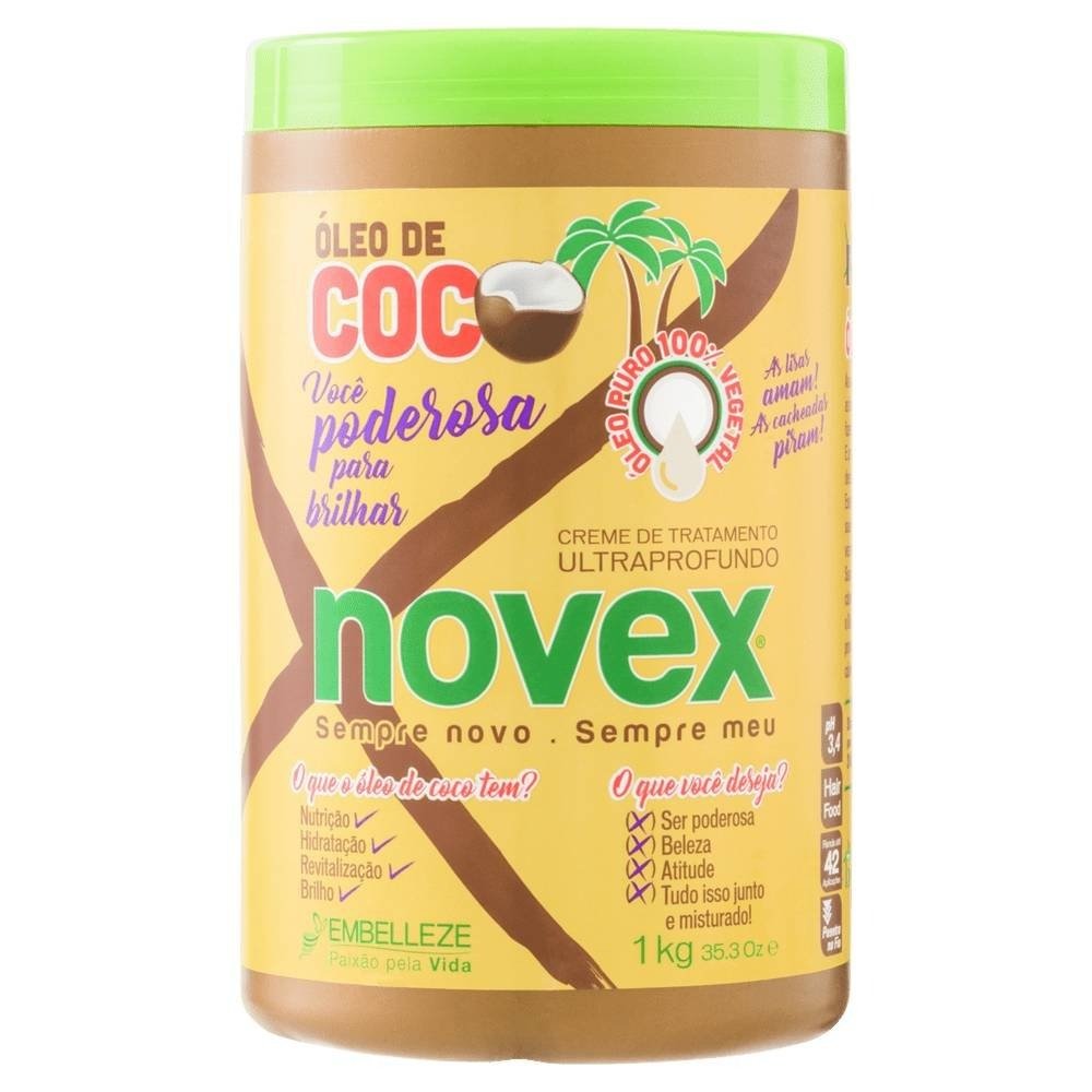 Creme De Tratamento Novex Óleo De Coco 1kg 1kg 2