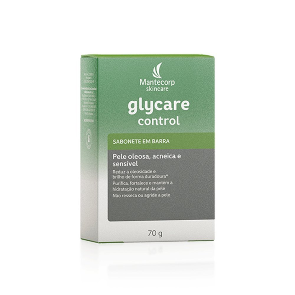 Sabonete Facial Em Barra Glycare Control 70g 70g 2
