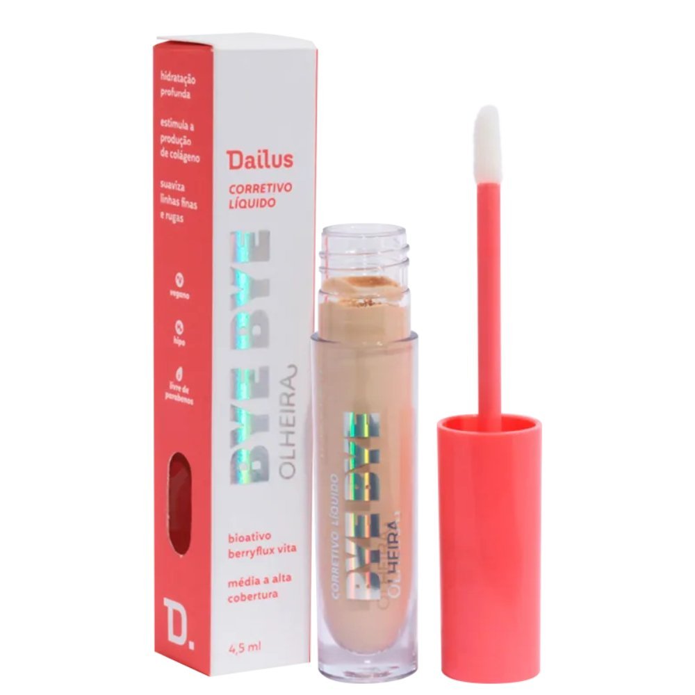 Corretivo Líquido Dailus Bye Bye Olheira D3 Claro 4,5ml D3 Claro 2