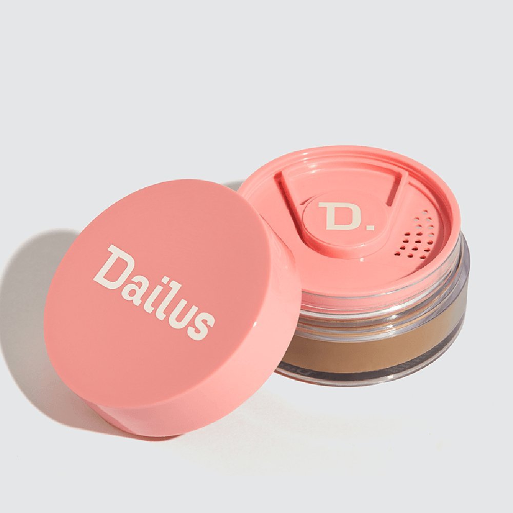Pó Solto Facial Dailus Ultrafino Escuro 15g Escura 2