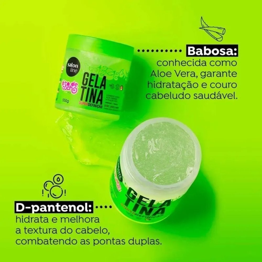 Modelador Gelatina Salon Line 550g 550g 3