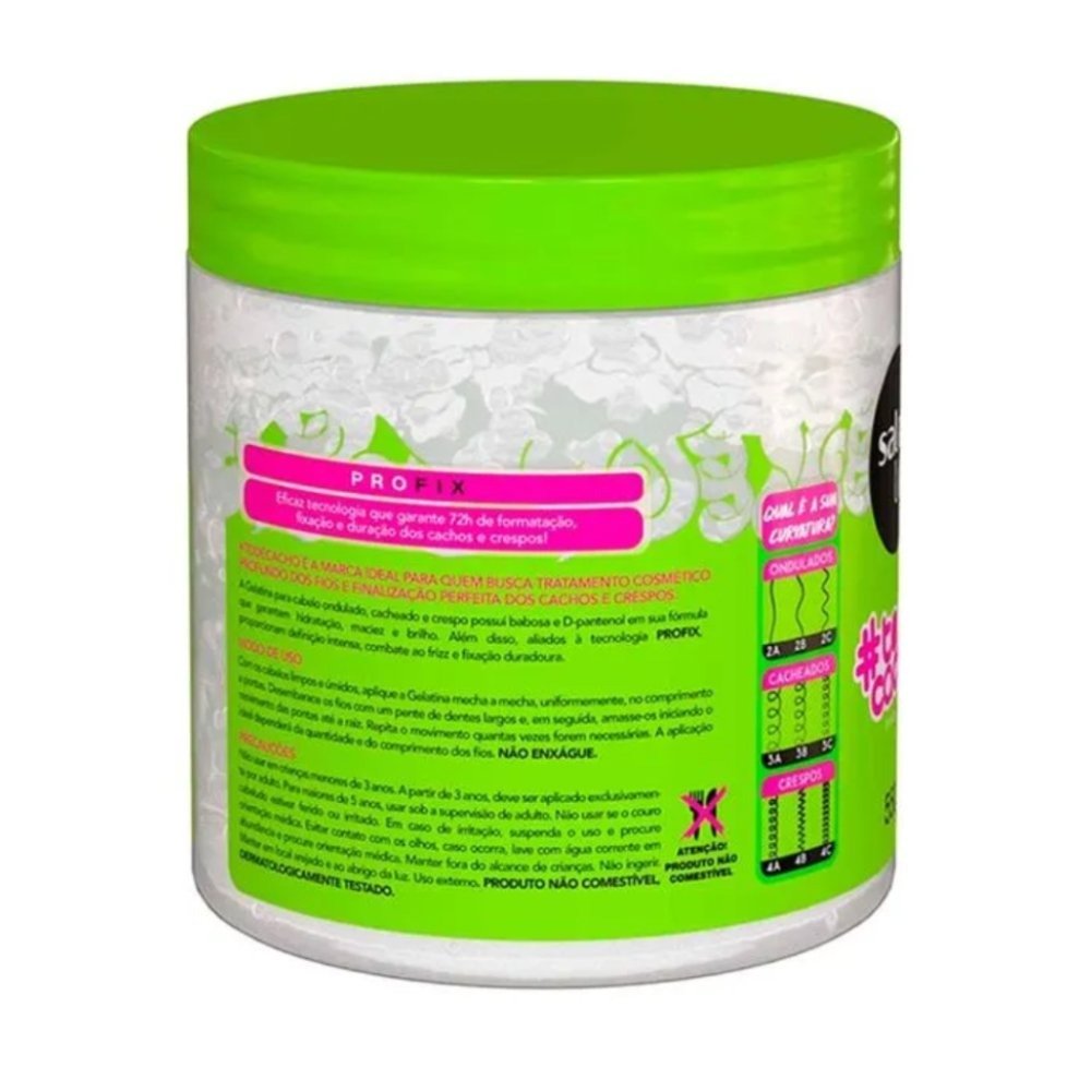 Modelador Gelatina Salon Line 550g 550g 4