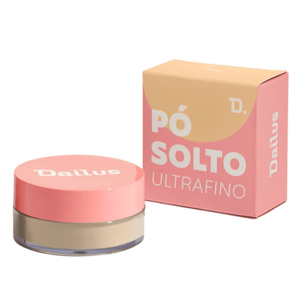 Pó Solto Facial Dailus Ultrafino Claro 15g