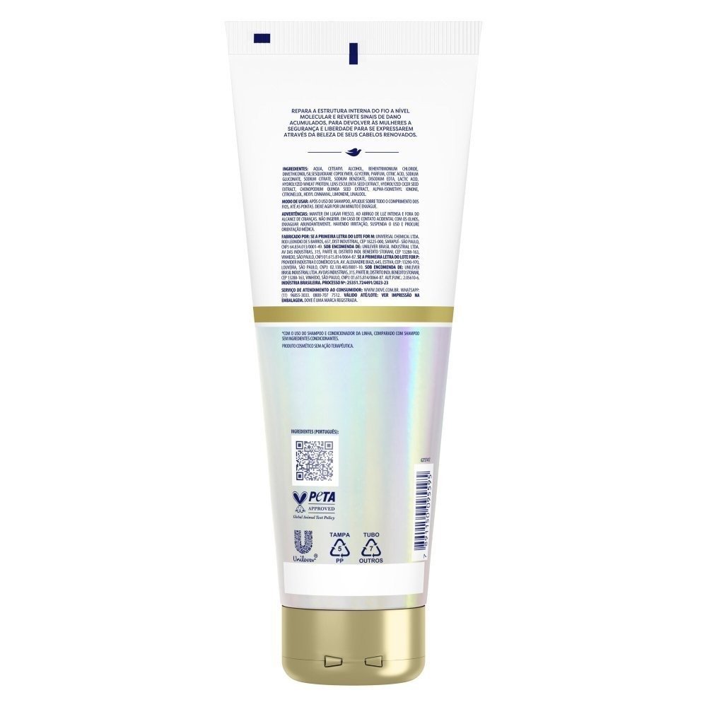 Condicionador Dove Bond Intense Repair 250ml 250ml 3