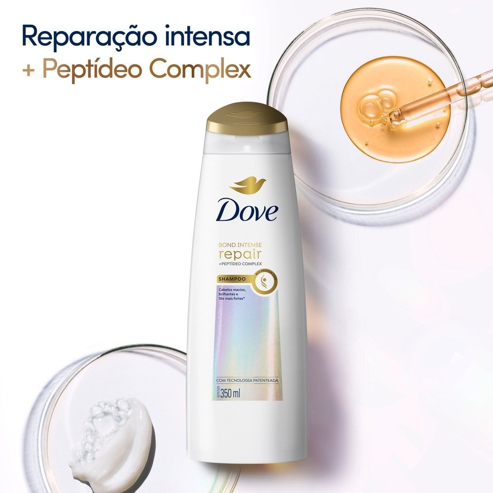 Shampoo Dove Bond Intense Repair 350ml 350ml 5