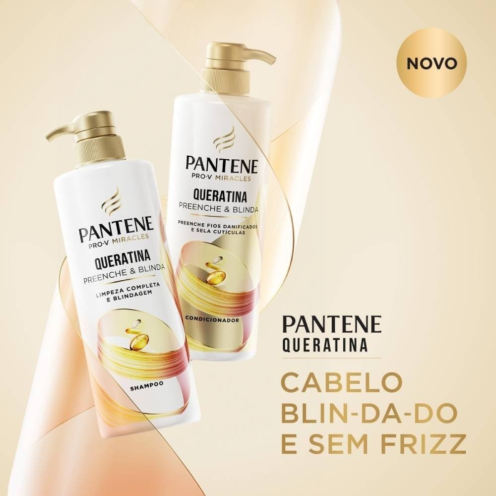 Shampoo Pantene Pro-v Queratina 510ml 510ml 4