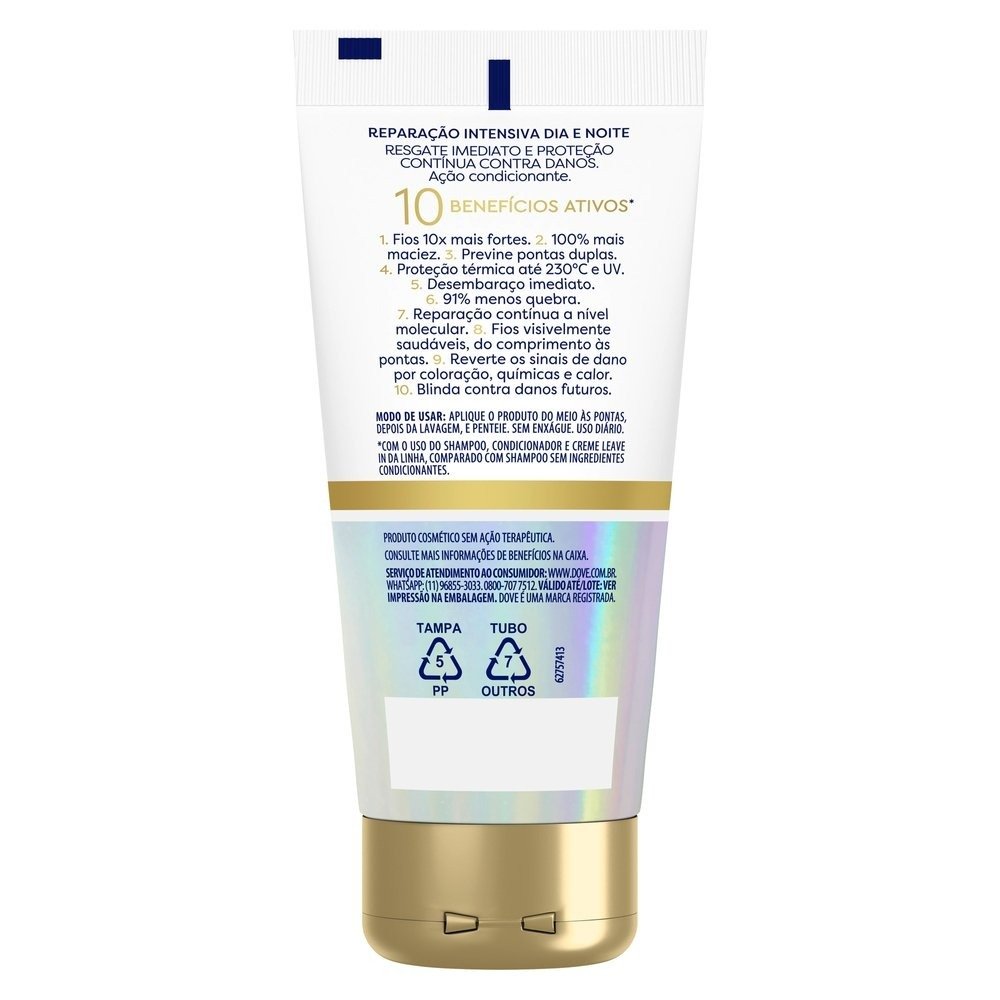 Creme Leave-in Capilar Dove Bond Intense Repair 50ml 50ml 3