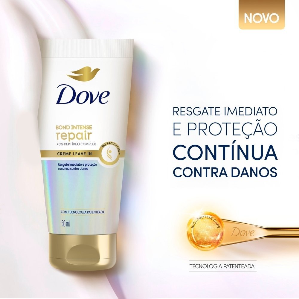Creme Leave-in Capilar Dove Bond Intense Repair 50ml 50ml 5