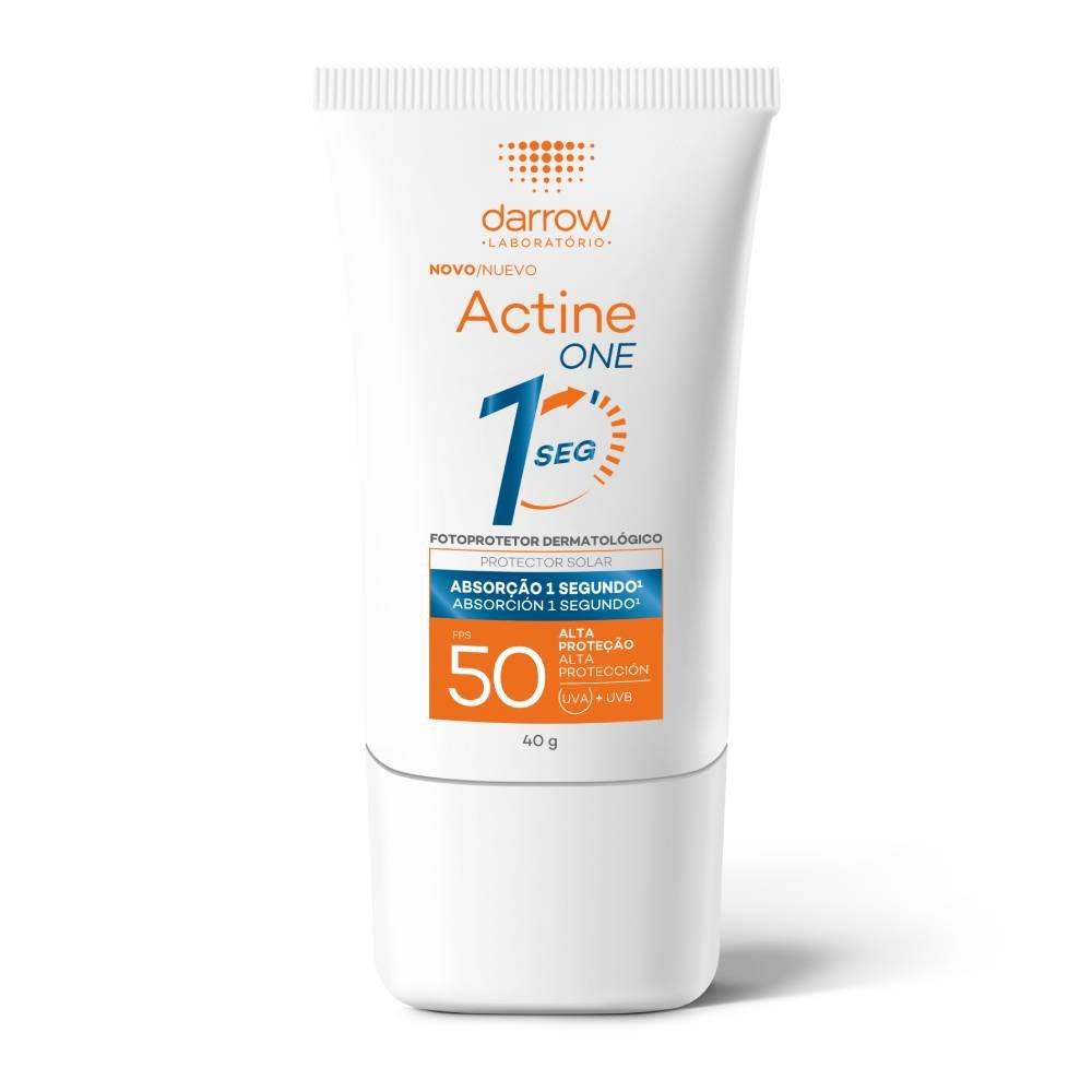 Protetor Solar Facial Darrow Actine One Fps50 Sem Cor 40g 40g 2