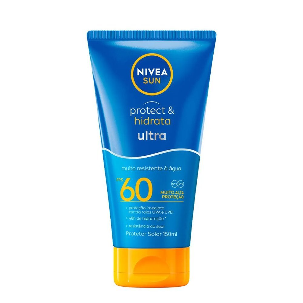 Protetor Solar Facial Nivea Sun Protect E Hidrata Fps60 150ml