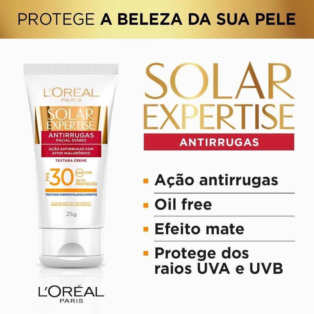 Kit Protetor Solar Corporal Solar Expertise Fps30 120ml + Protetor Solar Facial Antirrugas Fps30 25g ÚNICO 5