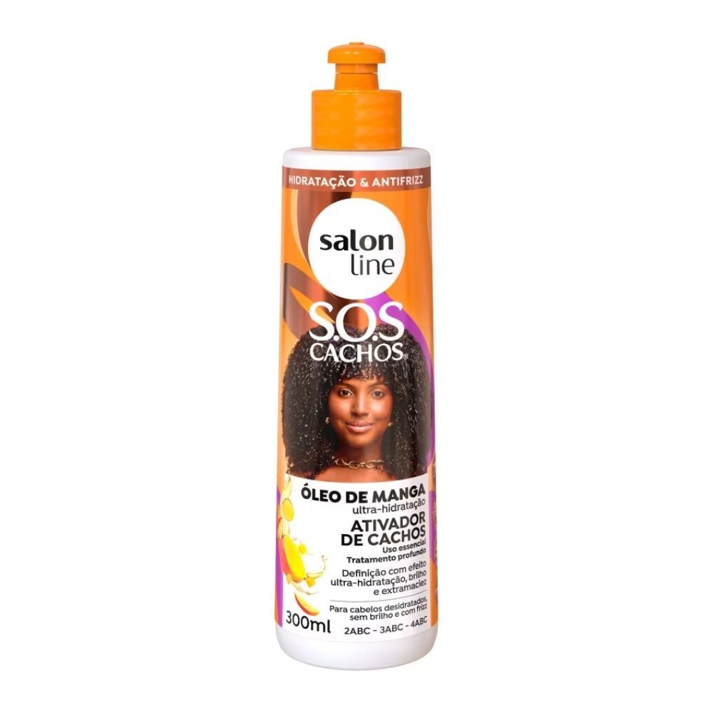 Ativador De Cachos Salon Line S.o.s Cachos Oleo De Manga 300ml 300ml 1