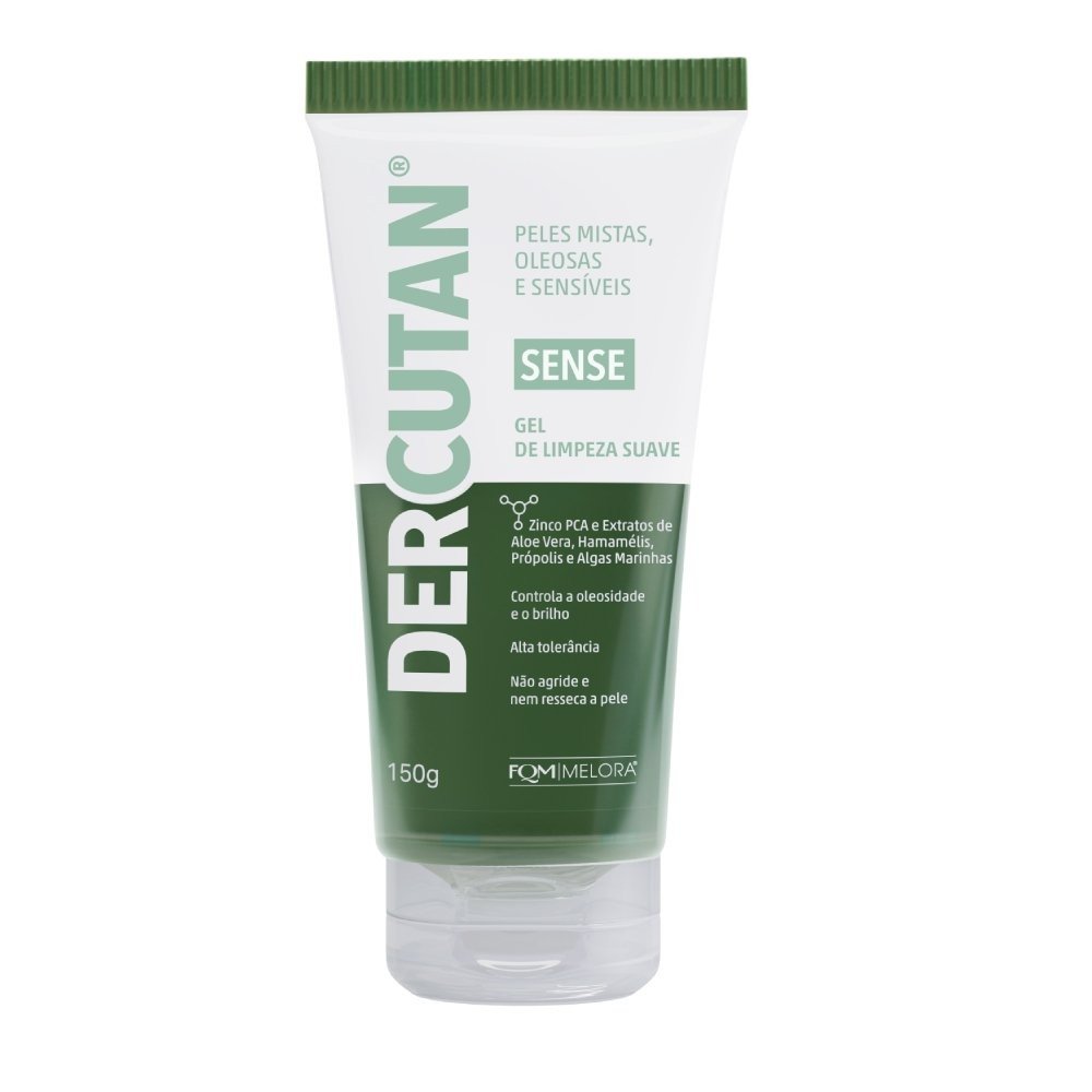 Gel De Limpeza Facial Dercutan Sense 150g 150g 1