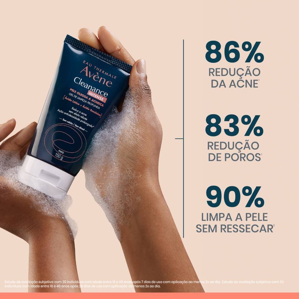 Gel De Limpeza Facial Avène Cleanance Intense 20% De Desconto 300g 300g 3