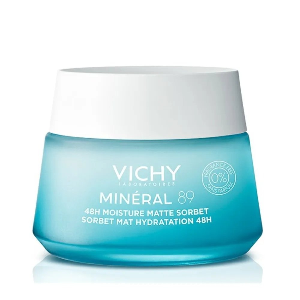 Gel Hidratante Facial Matte Sorbet Vichy Minéral 89 48h 50ml 50ml