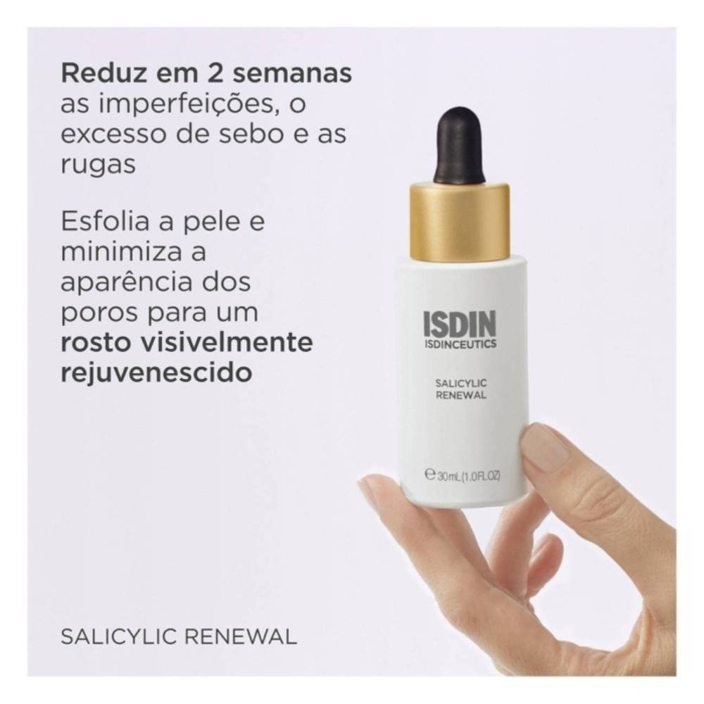 Sérum Facial Isdinceutics Salicylic Renewal 30ml 30ml 4