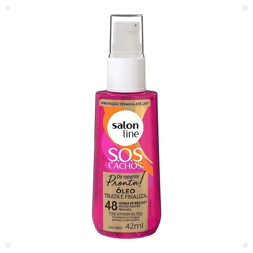 Oléo Capilar Sos Cachos Salon Line De Repente Pronta 42ml