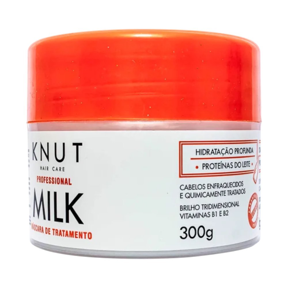 Máscara De Tratamento Knut Milk 300g 300g 3