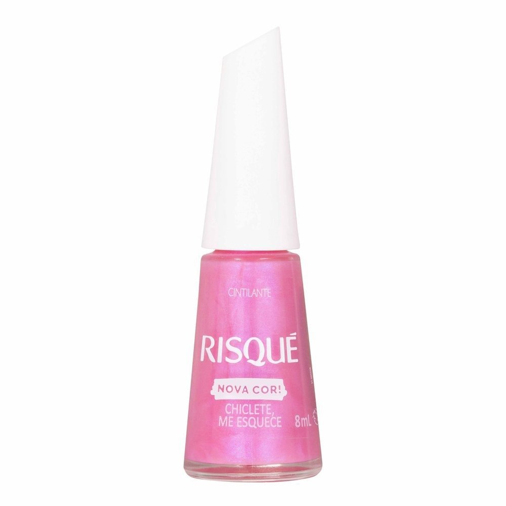 Esmalte Risqué Chiclete, Me Esquece Cintilante 8ml Me Esquece 1