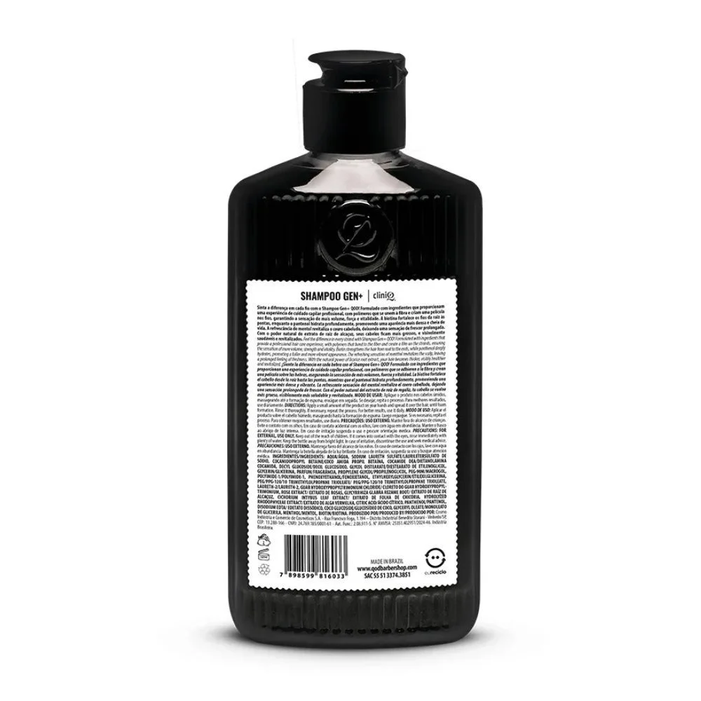 Shampoo Qod Gen+ Fortalecedor De Fios 220ml 220ml 3