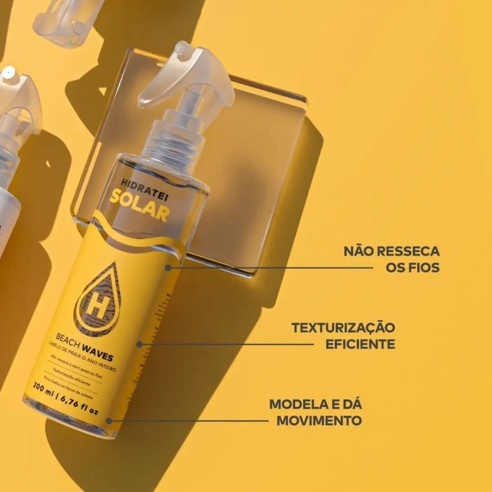 Spray Capilar Hidratei Solar Beach Waves 200ml 200ml 2