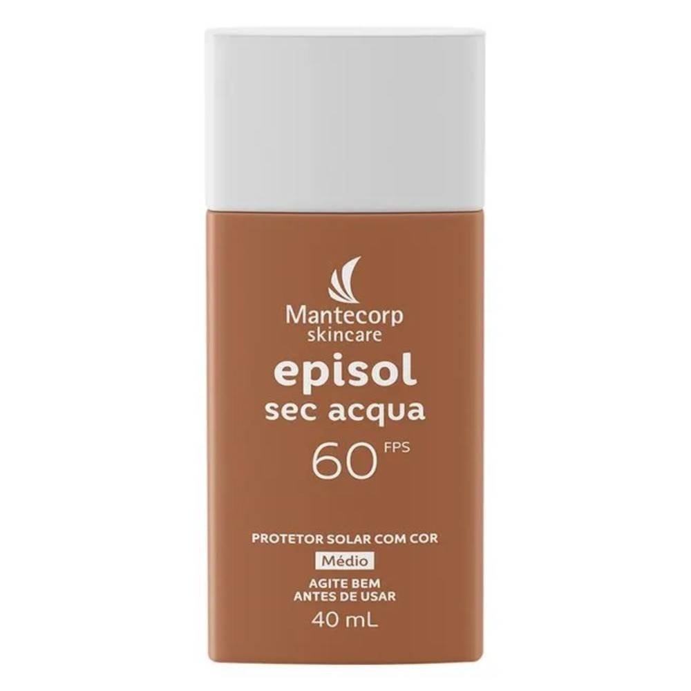 Protetor Solar Facial Episol Sec Acqua Fps 60 Médio 40ml Médio 2