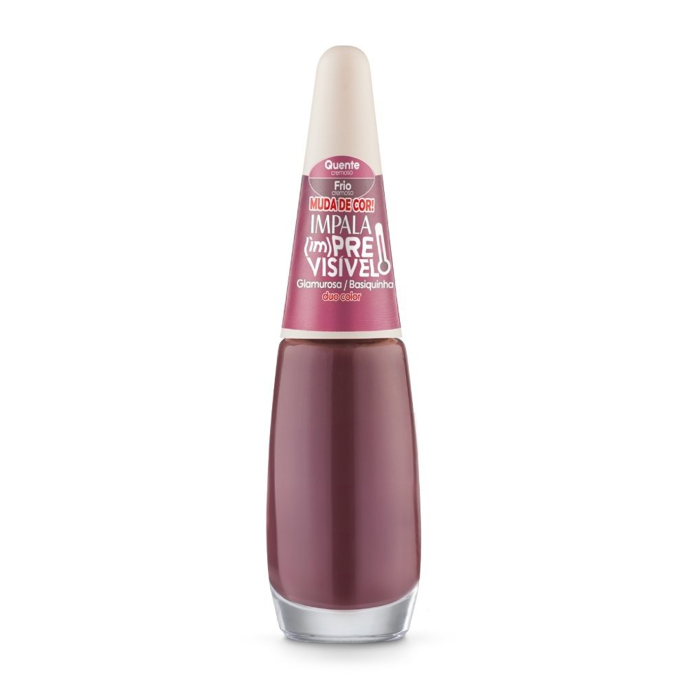Esmalte Impala (im)previsível Duo Color Glamurosa Basiquinha 7,5ml Glamurosa Basiquinha 1
