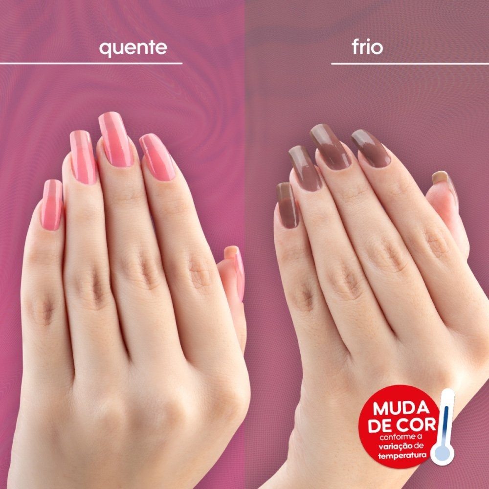 Esmalte Impala (im)previsível Duo Color Glamurosa Basiquinha 7,5ml Glamurosa Basiquinha 3