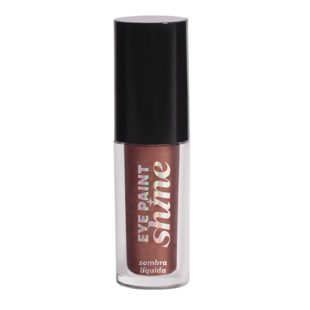 Sombra Líquida Dailus Eye Paint Shine Bronze 4ml Bronze 1