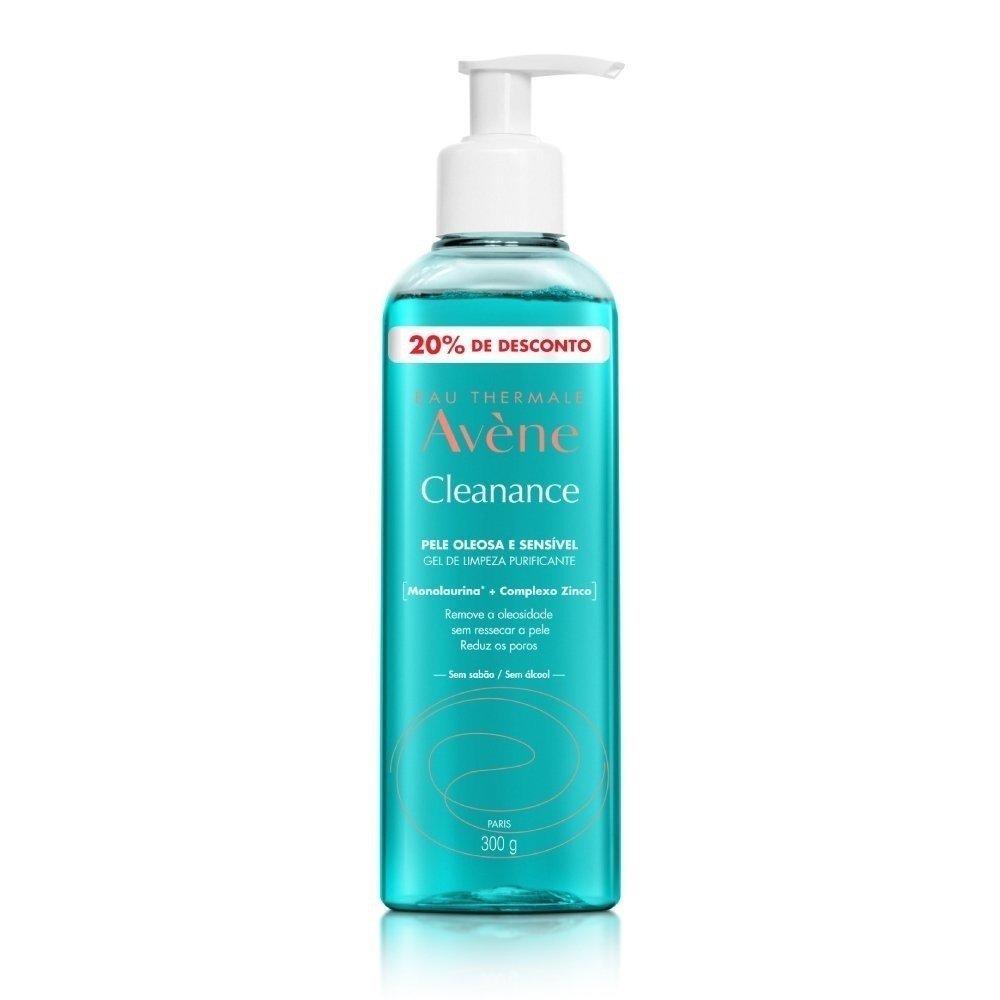 Gel De Limpeza Facial Avène Cleanance 20% De Desconto 300g 300g 1