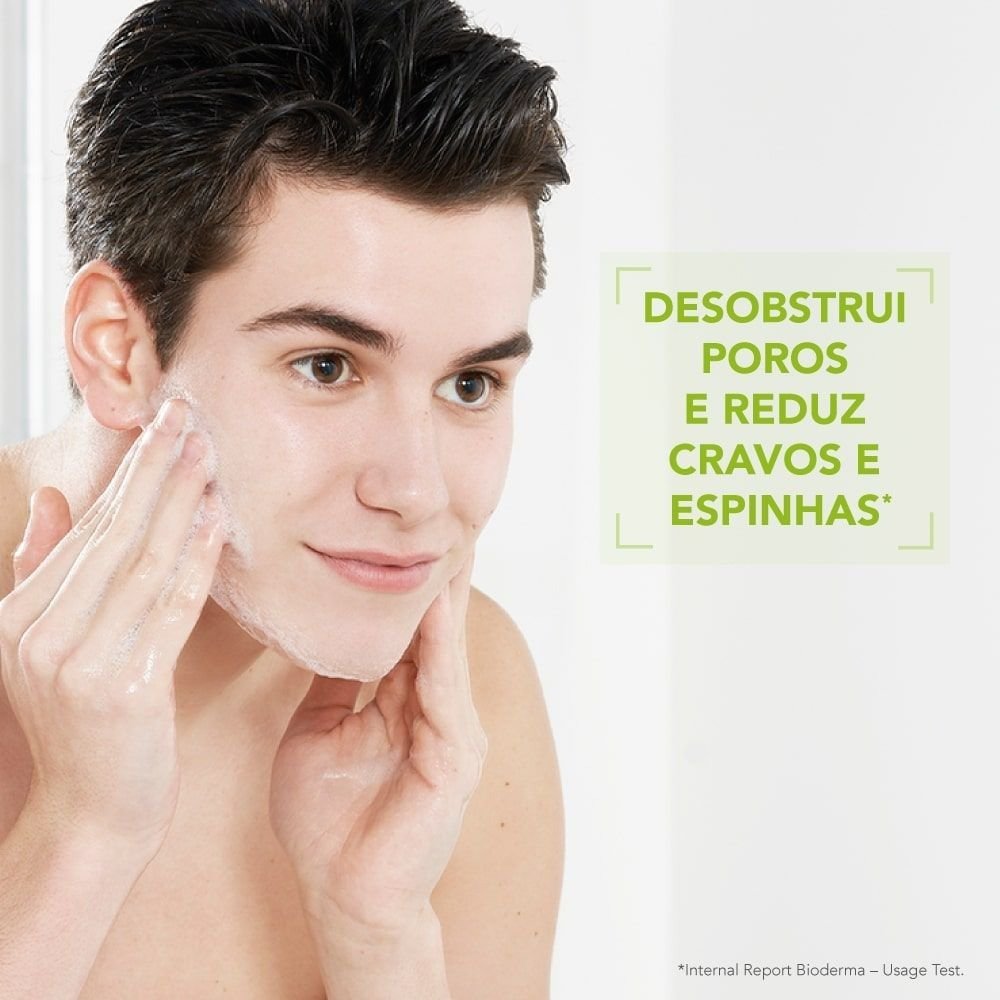 Gel De Limpeza Facial Purificante Intensivo Bioderma Sébium Gel Moussant Actif 500ml 500ml 3