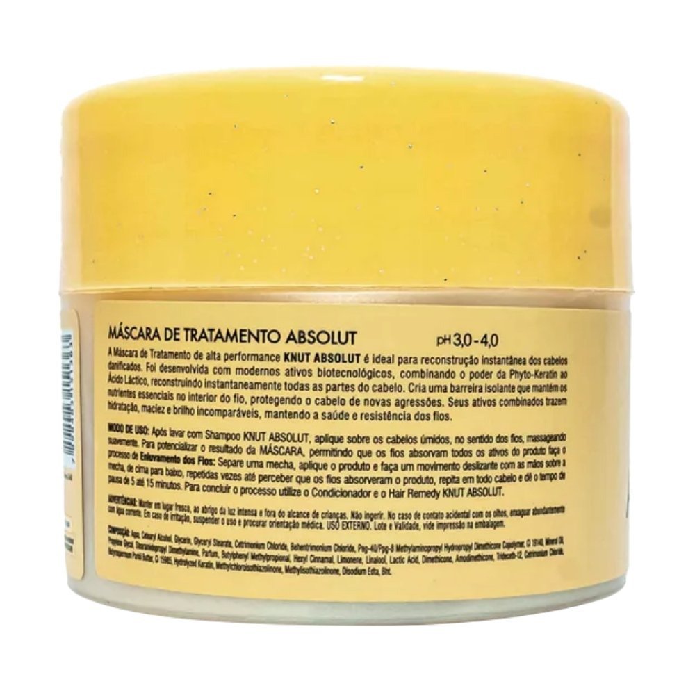 Máscara De Tratamento Knut Absolut 300g 300g 2